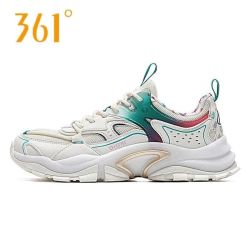 361° 逆鳞女复古老爹鞋春秋款耐磨舒适轻便百搭运动鞋休闲鞋