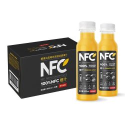 农夫山泉 nfc果汁300ml*10瓶橙汁果味饮料小瓶便携礼盒装