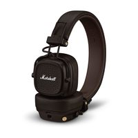 Marshall Major V无线蓝牙头戴耳机震撼低音便携设计棕色