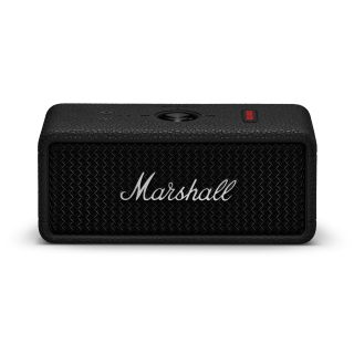 Marshall Emberton III 便携式蓝牙音箱 防水防尘 立体声重低音 无线 黑银色 黑色和银色 One Size