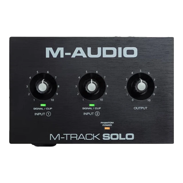 M-AUDIO M-Track Solo 音频接口声卡