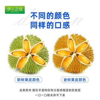 伊人之佳 马来西亚猫山王榴莲 D197 液氮树熟 整箱