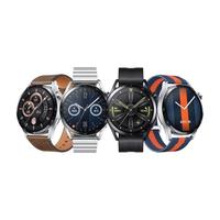 华为 WATCH GT3 蓝牙通话 46mm咖色真皮表带 智能手表