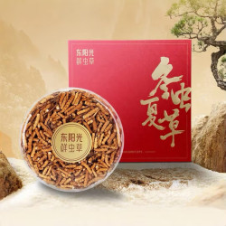 东阳光 冬虫夏草断草高海拔精品虫草50克干货中秋送礼自用