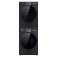 Panasonic 白月光6.0高奢洗烘套装 N5A2+N5AR212KG滚筒洗衣机+12KG热泵烘干机