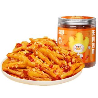脱骨侠 无骨鸡爪 蒜香微辣 330g*3罐