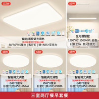 雷士 LED全光谱吸顶灯 P40防蚊虫 白 全屋智能带餐厅【包安装】