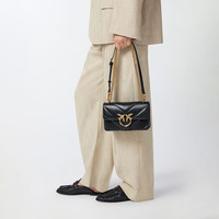 PINKO 104550A26Z L19Q 人字纹链条斜挎包 豆腐包