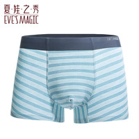 夏娃之秀 夏娃秘语 EVE‘S WHISPER 男士抗菌透气平角裤（任选4条）
