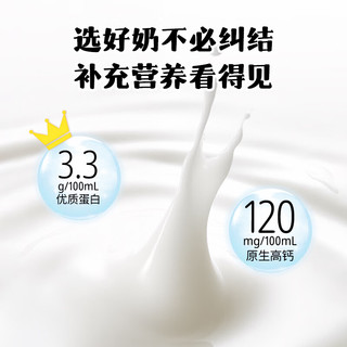 认养 3.3g乳蛋白 125ml*36盒 全脂纯牛奶