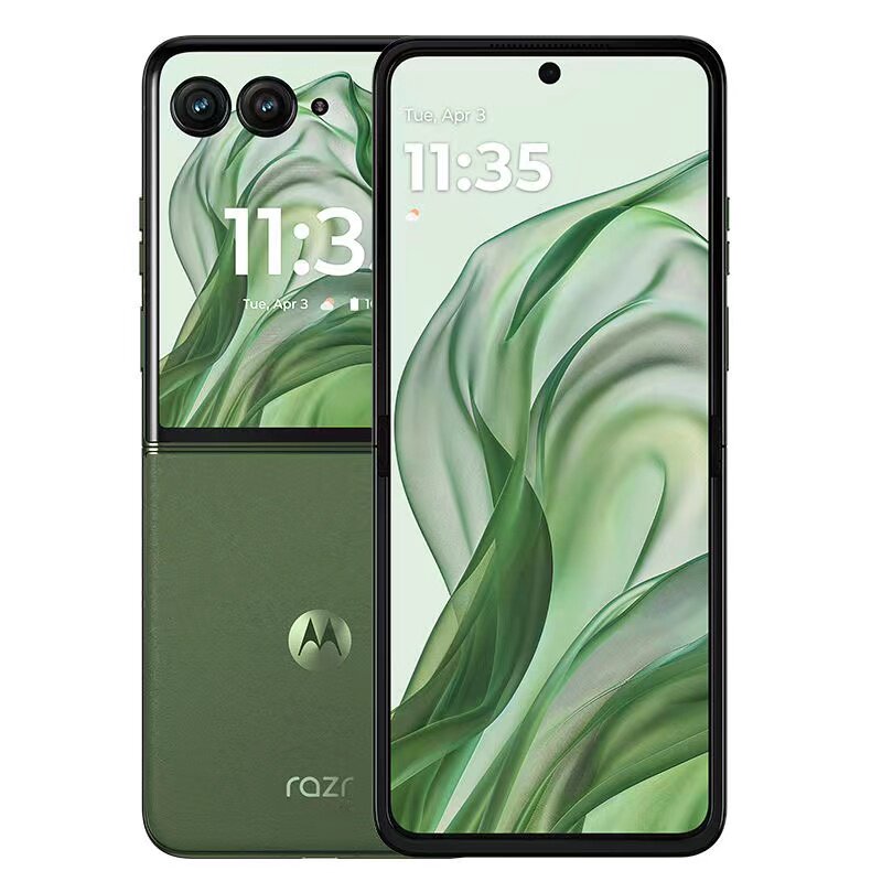 摩托罗拉 moto razr 60 Pro AI元启版 5000万像素双主摄 12GB+256GB 摩登艾绿 折叠屏手机