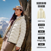 斯凯奇 2026男女同款户外110g排骨羽绒服舒适轻薄保暖连帽潮流外套