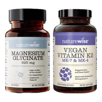 NatureWise 甘氨酸镁补充剂 90粒+30粒 维生素矿物质