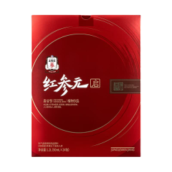 正官庄 人参红参元启饮品1.2L（50ml*24包）富含皂苷 中秋礼盒营养礼品