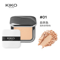 KIKO MILANO 自然哑光雾面粉饼 #01自然色 12g