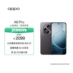 OPPO A6 Pro IP69满级防水 墨玉黑 8GB+256GB 手机