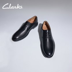 Clarks Un Tailor Tie 德比鞋 黑色 44