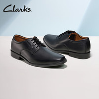 Clarks Tilden Plain系列 男士德比鞋 黑色 40