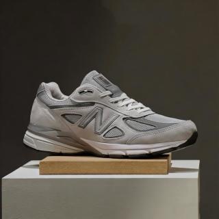 new balance 新百伦男女款 990系列 复古百搭休闲运动慢跑鞋 灰色 43