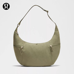 lululemon Large Slouchy 大款斜挎包 LU9CADS 月桂叶绿