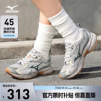 美津浓 男鞋女鞋 2024冬季时尚潮流运动鞋训练舒适透气跑步鞋 D1GH2406-09 38.5