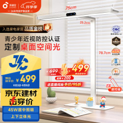 孩视宝 护眼台灯大路灯国AA级学习灯儿童家用智能灯JD66-45W
