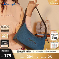 Champion 简约百搭 蓝色 斜挎包