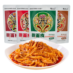 陕小二 宝鸡岐山擀面皮 真空包装 方便速食