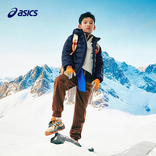 ASICS亚瑟士 三防连帽保暖 儿童羽绒服