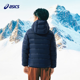 ASICS亚瑟士 三防连帽保暖 儿童羽绒服