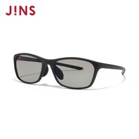 JINS 太阳眼镜窄方框复古偏光驾驶防晒墨镜防紫外线MUF26S101