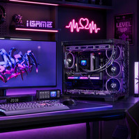 七彩虹 i5-14600KF RTX 5060 Ti 16GB D4内存 黑色 组装电脑