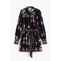 H&M 【系带短款】H&M 女士印花连衣裙