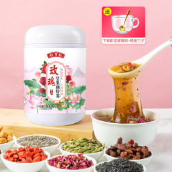 欣佰弘 玫瑰坚果藕粉羹500克/罐