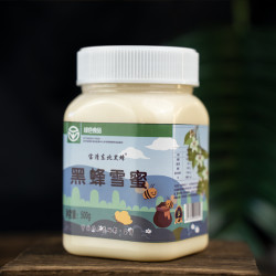 宝清东北黑蜂 宝清东北纯净椴树雪蜜500g/瓶女性天然花香椴树蜜