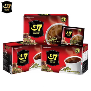 中原咖啡 G7COFFEE越南原装进口G7咖啡美式萃取纯黑苦咖啡30g/盒