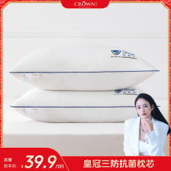 皇冠 三防抗菌枕一对装