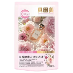 贝因美 果蔬酵素香氛去渍洗衣液72H持久留香植物萃取温和配方母婴适用 贝因美果蔬酵素去渍洗衣液500g*1袋