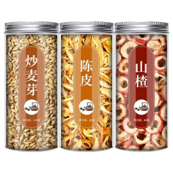 炒麦芽炒谷芽炒山楂三星汤小儿煲汤精选陈皮三炒汤自选组新货