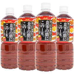 朝日 日本进口朝日普洱茶乌龙茶饮料600ml/瓶茶饮品