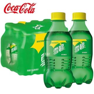 可口可乐 雪碧300ml*6瓶柠檬汽水无糖可乐芬达装碳酸饮料整箱批发