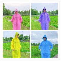 户外时尚轻便雨衣男女成人儿童户外旅行连体雨衣徒步