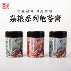DOUBLE COIN 双钱杂粮龟苓膏红豆燕麦莲子薏米200g*12罐