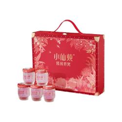 小仙炖 鲜炖燕窝礼盒40gx5瓶低糖款即食燕窝X