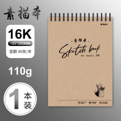 晨光 M08464 素描本 16K 160G 60页/本