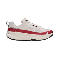 HOKA TORRENT 5 透气耐磨轻便 雅石白/焦红色 女款38.5 越野跑鞋