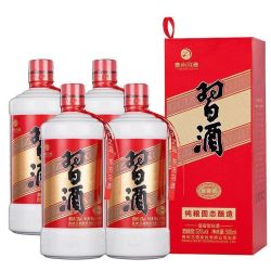贵州习酒圆习酒酱香型白酒53度500ml*4瓶白酒酒水送礼宴请口粮酒