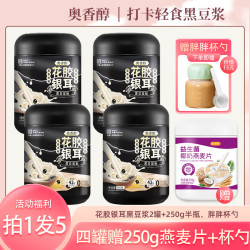 A4奥香醇花胶银耳黑豆浆粉500g