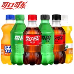 可口可乐 严选可口可乐/雪碧/芬达碳酸饮料小瓶装300ml*6