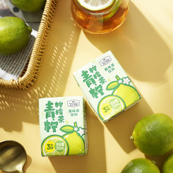 青柠柠檬茶无菌冷灌清新爽口果味茶清爽即饮甄选营养